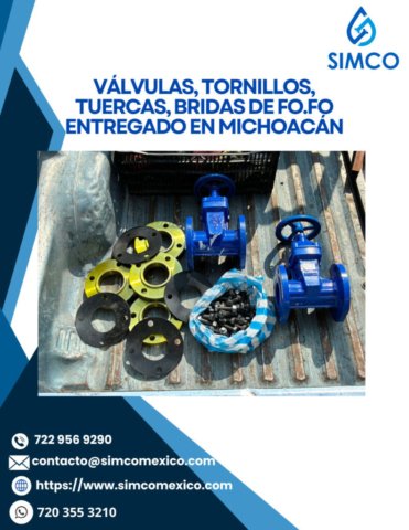 valvulas y tornillos